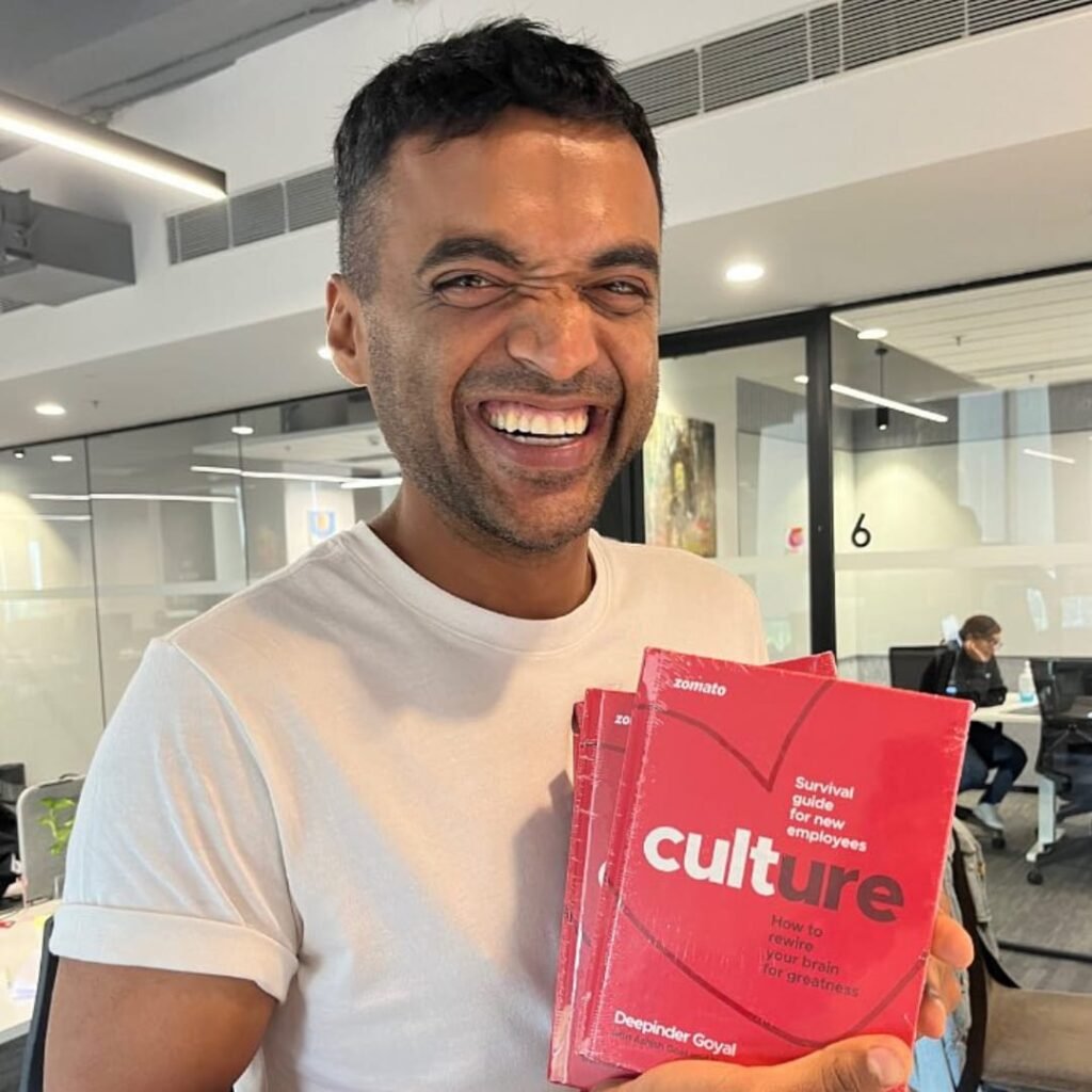 Deepinder Goyal Zomato CEO and Investor of many new StartUps.