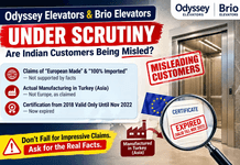 Brio Elevators Under Questions Over Product Origin and Customer Transparency